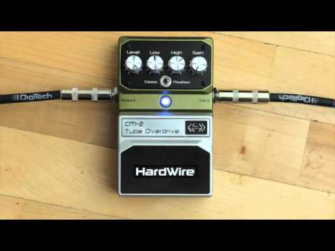Digitech Hardwire CM-2 Tube Overdrive Pedal (Pre Owned)
