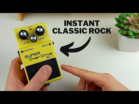 Vintage Boss SD-1 Super Overdrive Pedal - Japan - Oct 1982 ( Pre Owned... In Box) 232000