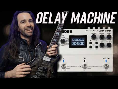 Boss DD-500 Digital Delay Pedal- Taiwan - ( Pre Owned... In Box...Mint) Z2G9656