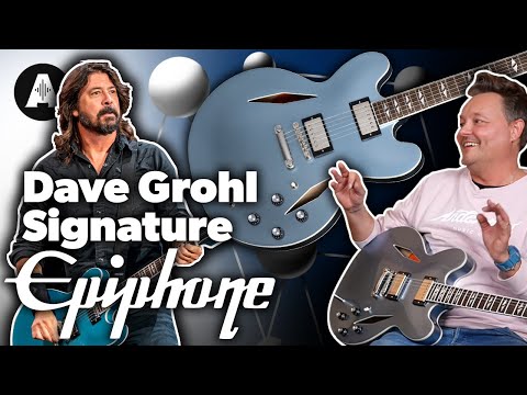 Epiphone Dave Grohl DG-335 Pelham Blue w/ Hard Case ( Pre Owned -Mint Condition)