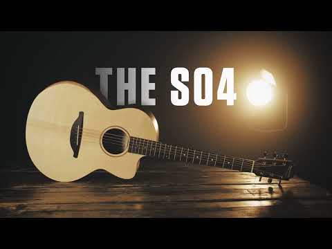 Sheeran by Lowden S04 Spruce Top Cutaway, Figured Walnut, LR Bags Element pickup - W/-Bag