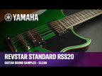 Yamaha RSS20 FGR Revstar Electric Guitar - Flash Green W/- Deluxe Gig Bag