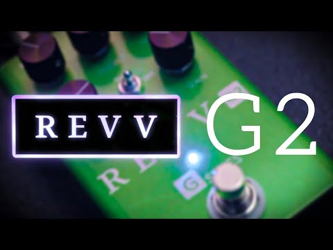 Revv Amplification G2 Green Channel Overdrive Pedal