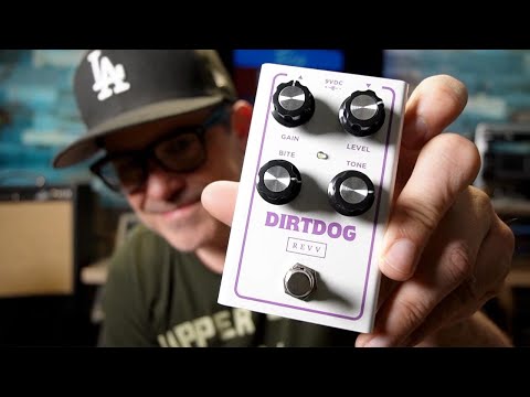 Revv Amplification Dirt Dog Joey Landreth Signature Overdrive Pedal ( Available Now!)