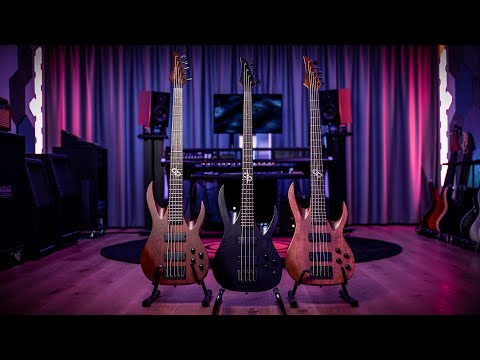 Solar AB2.4BOP SK 4-String Electric Bass - Black Open Pore Matte