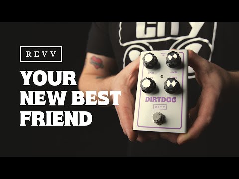 Revv Amplification Dirt Dog Joey Landreth Signature Overdrive Pedal ( Available Now!)