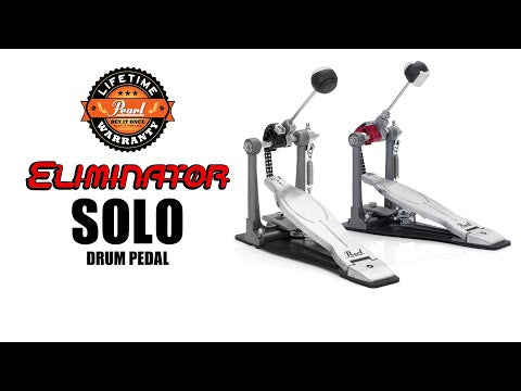 Pearl P-1032 Eliminator Solo Black Double Kick Bass Pedal