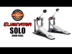 Pearl P-1032 Eliminator Solo Black Double Kick Bass Pedal