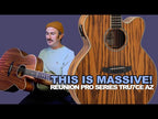 Tanglewood Reunion Pro Solid top all Zebrano Super Jumbo C/E [TRU7-CE-AZ]