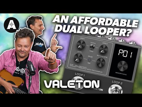 Valeton VLP-200 Dual Channel Stereo Looper Pedal
