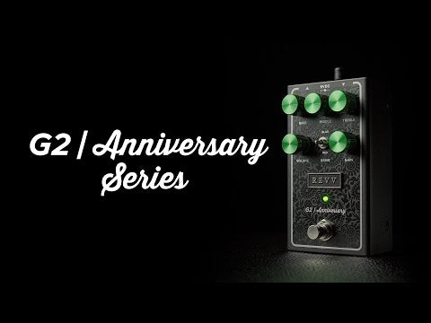 REVV Amplification G2 Green Distortion 5th Anniversary Edition