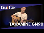 Takamine G90 Series Madagascan NEX AC/EL Guitar with Cutaway in Natural Gloss Finish Comes with Takamine Deluxe Gig Bag