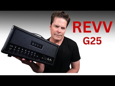 Revv Generator G25 2Ch 25 Watt Tube Head w/ Two Notes Reactive Load
