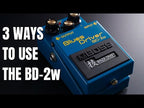 Boss BD-2W Blues Driver Pedal - Taiwan - July 2022 ( Pre Owned... With Box...Mint) AOF0033