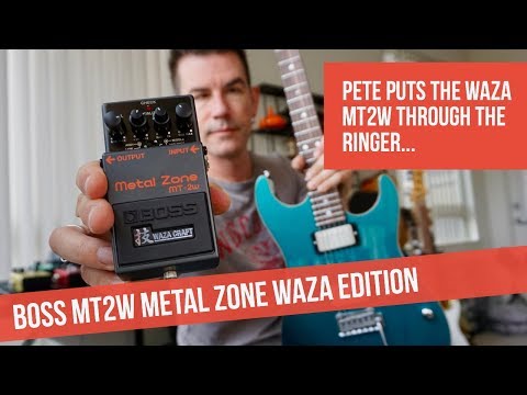 Boss MT-2W Metal Zone Pedal - Japan - July 2020 ( Pre Owned... In Box...Mint) A6L1739
