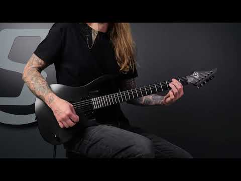 S by Solar AB4.6C Electric Guitar - Carbon Black Matte