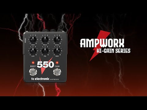 TC Electronic Ampworx High Gain 550 Preamp Pedal