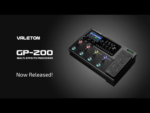 Valeton GP-200R Guitar Multi-FX Processor Pedal - Red