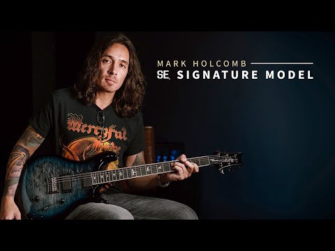 Paul Reed Smith PRS SE Mark Holcomb (Holcomb Blue Burst) W/ Gig bag