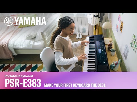 Yamaha PSR-E383 Portable 61-Note Keyboard