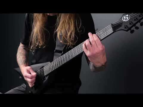 S by Solar VB4.6C Electric Guitar - Carbon Black Matte ( W- Gig Bag)