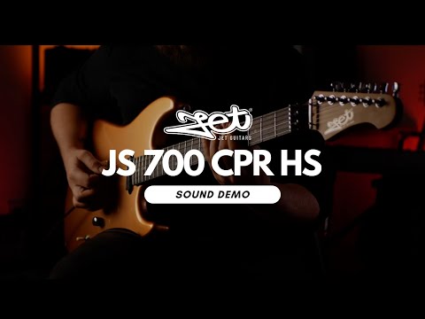 Jet JS700 CPR HS Double-Cut Electric Guitar - Copper