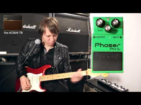 Vintage Boss PH-1R Phaser Pedal- Japan - March 1983 - Black Label ( NO BOX) ( Pre Owned )Vintage