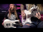 Solar A1.6Vinter Electric Guitar - Pearl White Matte-SIGNED By OLA