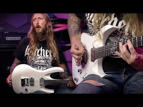 Solar A1.6Vinter Electric Guitar - Pearl White Matte-SIGNED By OLA
