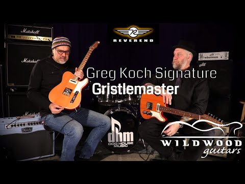 Reverend Gristlemaster Greg Koch Signature Guitar - Orchid Pink