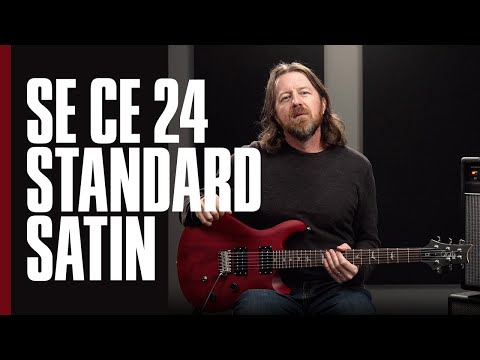 PRS SE CE 24 Standard Satin - Vintage Cherry W/- Gig Bag