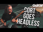 Cort Space G6MS Multi-Scale Electric Guitar – Semi Gloss Turquoise w/- Gigbag