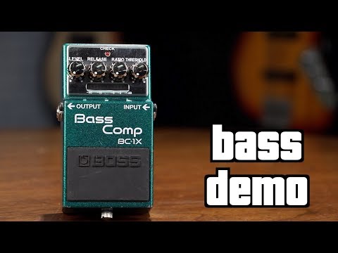 Boss BC-1X Bass Compressor Pedal - Taiwan - Jan 2016 ( Pre Owned... In Box...Mint) Z2G1518