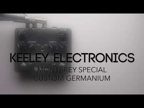Keeley Monterey Special Custom Germanium Octave/Fuzz/Vibe - Black - ( Pre Owned... W/ Box, etc.)