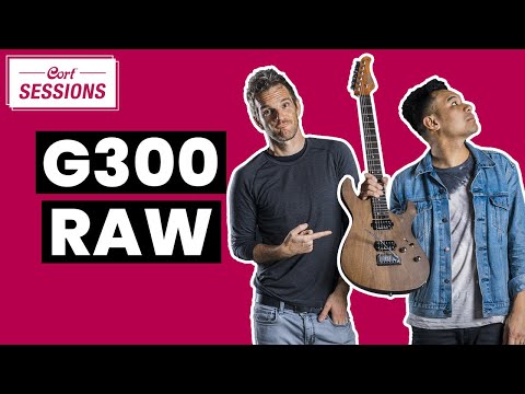 Cort G300 Raw African Mahogany Electric Guitar - Natural Satin- (C20310)