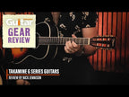 Takamine G50 Series New Yorker AC/EL Guitar in Brown Sunburst Gloss with Classical Slotted Headstock