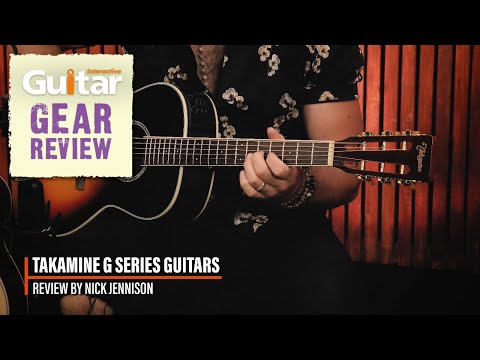 Takamine G50 Series New Yorker AC/EL Guitar in Brown Sunburst Gloss with Classical Slotted Headstock