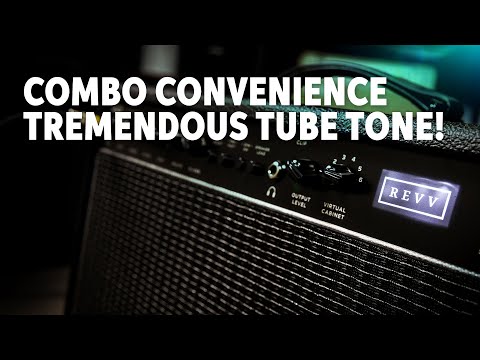 Revv D25 Dynamis 25w Combo Tube Amplifier - Black Bronco ( EX Demo)