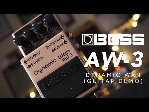 Boss AW-3 Dynamic Wah Pedal- Taiwan -November 2013 ( As new - IN BOX) ( Pre Owned) F6D1631