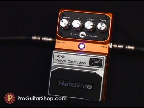 Digitech HardWire SC-2 Valve Distortion Pedal (Pre Owned)