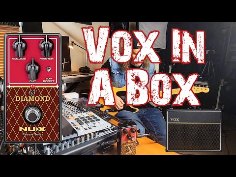 NU-X ‘63 Diamond AC30 Overdrive Effects Pedal