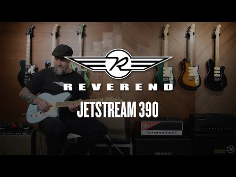 Reverend Jetstream 390 - Periwinkle- Rosewood Fingerboard