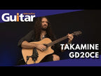 Takamine G20 Series Dreadnought AC/EL Guitar with Cutaway in Natural Satin Finish