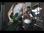 Guild Starfire 1 DC GVT Electric Guitar W/ Vibrato - EMERALD GREEN