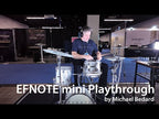 EFNOTE mini Compact Electronic Drum Kit
