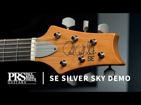Paul Reed Smith PRS SE Silver Sky - Maple Neck (Overland Grey) W/ Gig bag