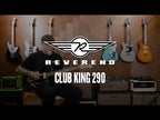 Reverend Club King 290 w/Bigsby - Deep Sea Blue PF fingerboard