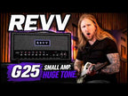 Revv Generator G25 2Ch 25 Watt Tube Head w/ Two Notes Reactive Load