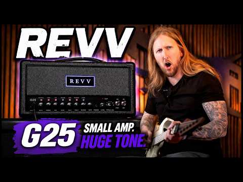 Revv Generator G25 2Ch 25 Watt Tube Head w/ Two Notes Reactive Load