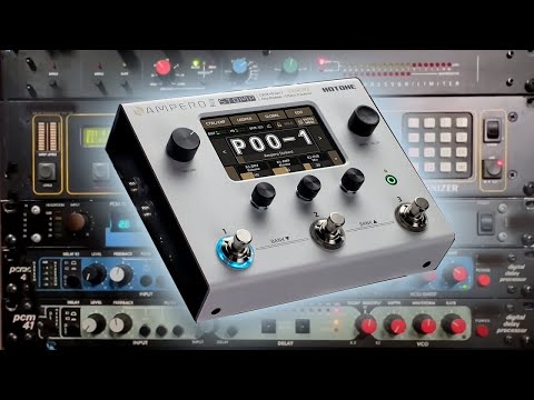 Hotone - AMPERO II STOMP - Next Gen Amp Modeller & Multi Effects Processor